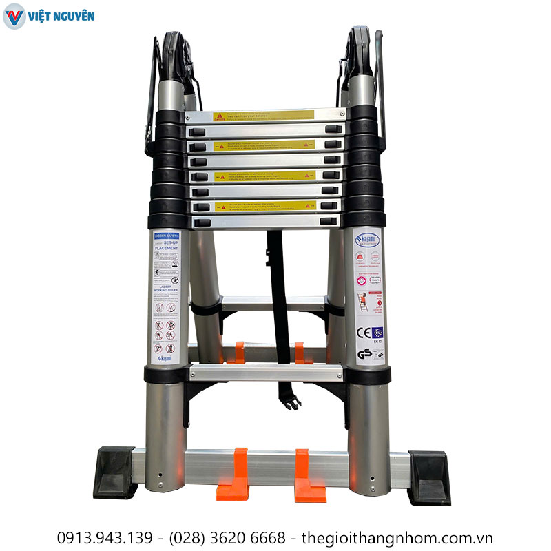  Thang nhôm rút đôi Kagami TS56AI