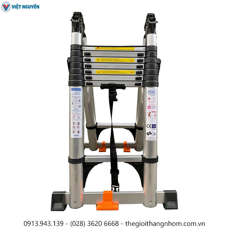  Thang nhôm rút đôi Kagami TS66AI