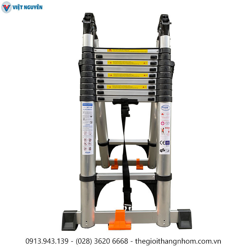  Thang nhôm rút đôi Kagami TS82AI